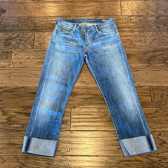Citizens Of Humanity Cropped Straight Leg Size 27 - Picture 1 of 16